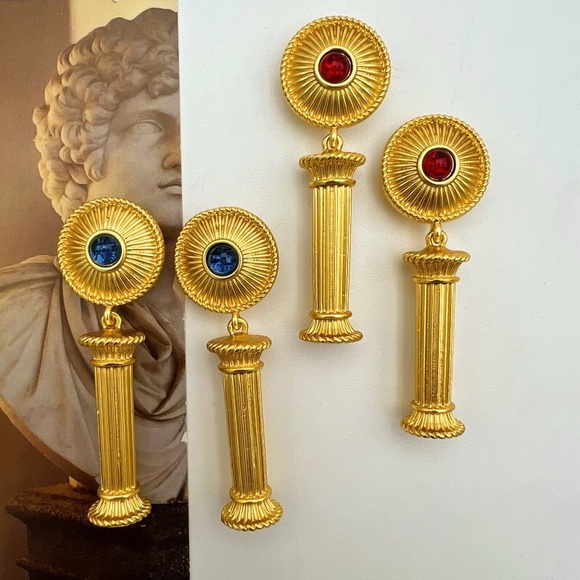 Sandro Vintage Drop Earrings - Picture 2 of 7